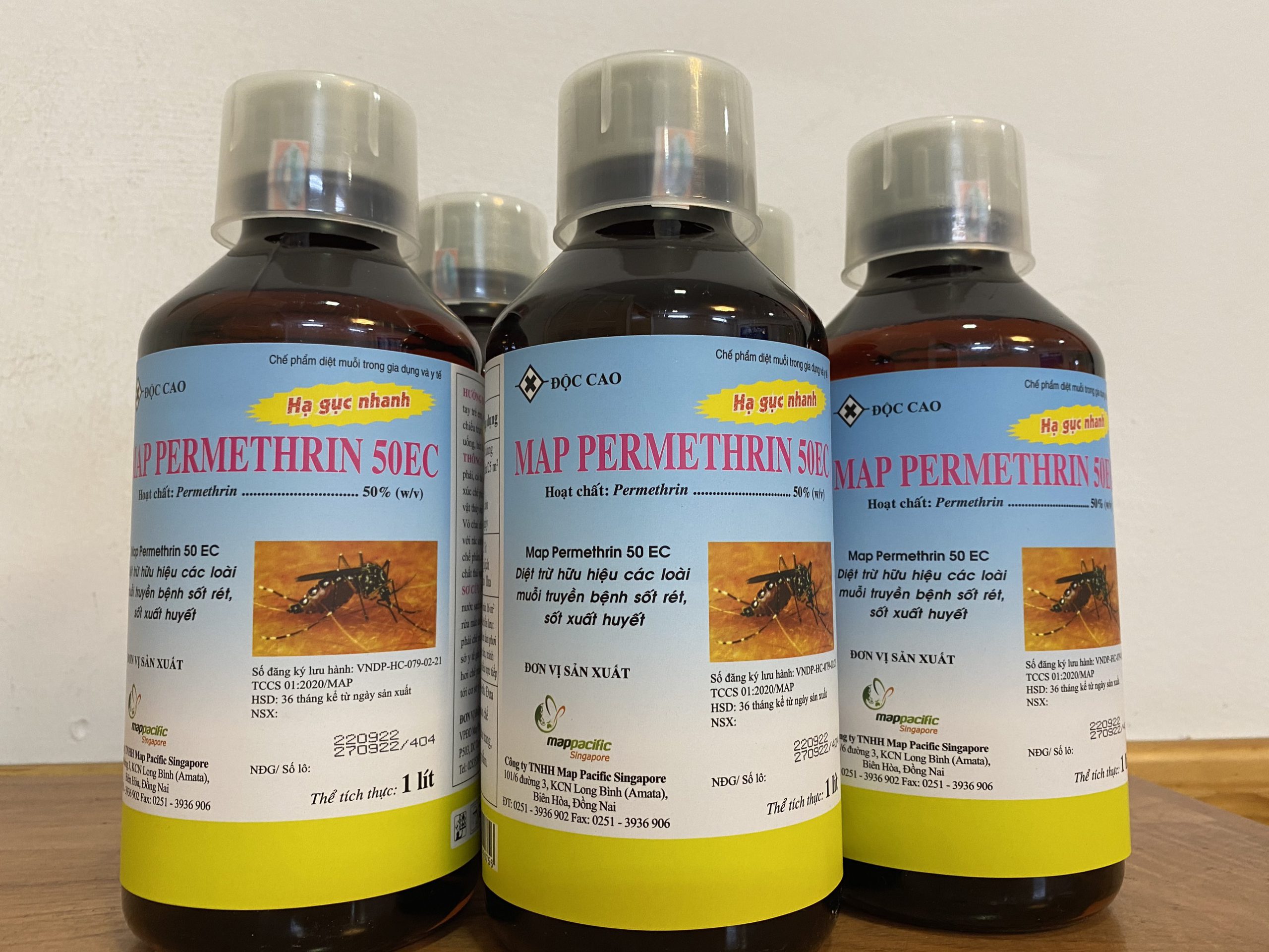Thuốc diệt muỗi Map Permethrin 50EC Anh quốc